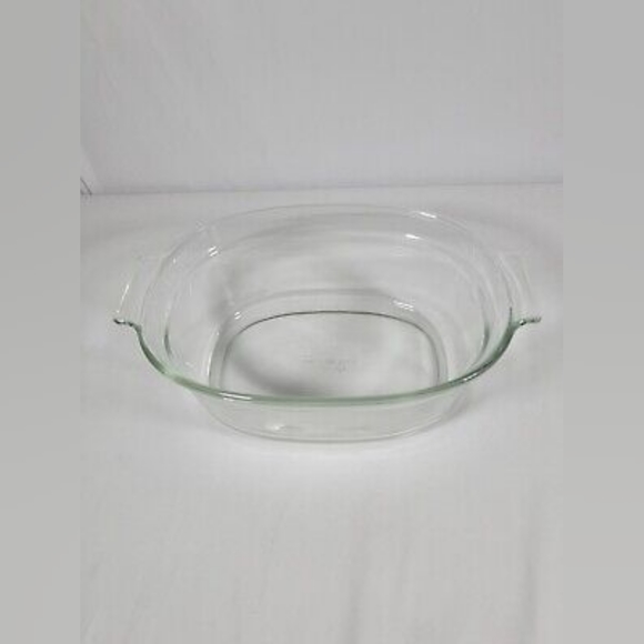 Pyrex Kitchen Pyrex 73 3 Liter Clear Glass Casserole Roaster Dutch